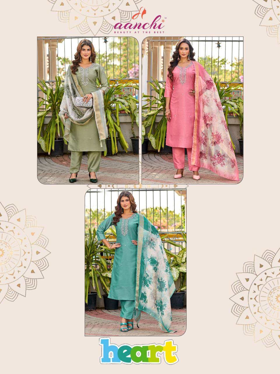 Aanchi heart Surat kurti exporters